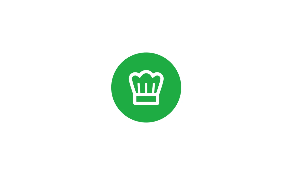 A chef’s hat icon.